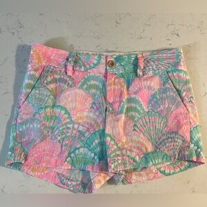 Lilly Pulitzer Callahan shorts size 4 Colorful Patterned Women Shorts